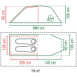 Tenda da trekking Coleman Cortes 2