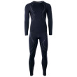 Intimo termico da uomo Hi-Tec Ikar set nero Black/Grey