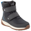 Stivali invernali per bambini Jack Wolfskin Polar Bear Texapore Mid Vc K grigio Phantom/Blue