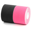 Nastro kinesiologico BronVit Sport Kinesio Tape set nero/rosa