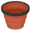 Tazza pieghevole Sea to Summit X-Cup rosso scuro Rust