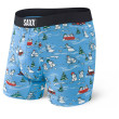 Boxer Saxx Vibe Boxer Brief blu/rosso/bianco BluePuckingAwesome