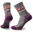 Calzini da donna Smartwool Hike Light Cushion Zig Zag Valley Mid Crew Socks