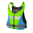 Gilet di galleggiamento Elements Gear Canoe Plus verde/blu Lime/Aqua