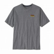 Maglietta da uomo Patagonia M's Fitz Roy Wild Responsibili-Tee grigio Gravel Heather