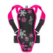 Protezione della spina dorsale per bambini Etape Backbone nero/rosa Black/Pink