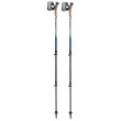 Bastoncini da nordic walking Leki Poles Traveller Carbon blu midnightblue dark metallic-llight anthracite-white