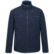 Felpa da uomo Regatta Earvin nero/blu Navy/BlackMarl