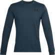 Maglietta Under Armour Sportstyle Left Chest LS blu MechanicBlue//Black