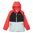 Giacca da bambino Columbia Dalby Springs Jacket bianco/rosso Icy Morn, Black, Red Hibiscus