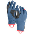 Guanti da donna Ortovox Fleece Light Glove W blu mountain blue