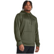 Felpa da uomo Under Armour Armour Fleece Hoodie verde scuro Marine OD Green / / Black