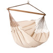 Sedia sospesa La Siesta Habana Lounger beige Nougat