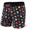 Boxer Saxx Ultra Boxer Brief Fly nero BlackSoyHappy