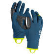 Guanti da uomo Ortovox Fleece Light Glove M blu petrol blue