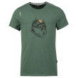 Maglietta da uomo Chillaz Carabiner Forest verde green