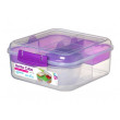 Contenitore per il pranzo Sistema Bento Cube To Go 1,25L viola