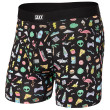 Boxer Saxx Daytripper Boxer Brief Fly Fun Bits nero/verde fun bits-black