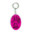 Ciondolo Boll Reflective Pendant 3 rosa Magenta