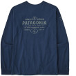 Maglietta da uomo Patagonia Forge Mark Responsibili Tee LS