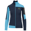 Felpa tecnica da donna Karpos Cherz W Fleece blu Midnight/Blue Atoll