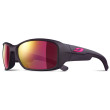 Occhiali da sole Julbo Whoops SP3 CF nero/rosa aubergine fonce/enjos rose