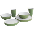 Set di stoviglie Outwell Gala 2 Person Dinner Set verde Shadow Green