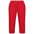 Pantaloni a 3/4 da donna Regatta Bayla Capri rosso Miami Red