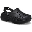 Pantofole da donna Crocs Baya Platform Clog nero Black