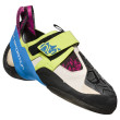 Scarpette da arrampicata da donna La Sportiva Skwama Women giallo/bianco Apple Green/Cobalt Blue