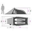 Tenda da trekking Hannah Rider 2