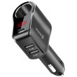 Adattatore da auto Swissten Car Adapter Compact 108W - 216W nero