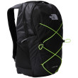 Zaino da uomo The North Face Jester nero/verde Black Heather-LED Yellow