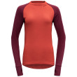Maglietta sportiva da donna Devold Expedition Shirt W rosso Beetroot