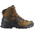 Scarpe da uomo Salomon Quest 4 Gore-Tex marrone/nero Rubber / Black / Fiery Red