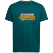 Maglietta da uomo La Sportiva Van T-Shirt M verde/verde chiaro Everglade