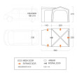 Tenda per minibus Vango Tailgate AirHub Low