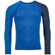 Maglietta da uomo Ortovox Competition Light LS M azzurro JustBlue