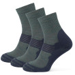 Calze Zulu Merino Men 3 pack verde/nero