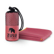Asciugamano Zulu Light 40x80 cm rosa chiaro Bright Pink