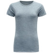 Maglietta da donna Devold Breeze Woman T-Shirt grigio Cameo Melange