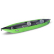 Kayak gonfiabile Gumotex TWIST 2/1 verde/grigio