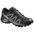 Scarpe da donna Salomon Speedcross 4 GTX® W nero/argento Black/Black/MetallicBubbleBlue