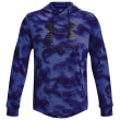 Felpa da uomo Under Armour Rival Terry Novelty HD blu scuro Sonar Blue / Deep Periwinkle / Black