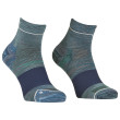 Calzini da uomo Ortovox Alpine Quarter Socks M blu Deep Ocean