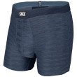 Boxer Saxx Hot Shot Boxer Brief Fly blu DarkDenimHeather