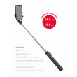 Bastone selfie Swissten BLUETOOTH SELFIE STICK ALUMINUM TRIPOD PRO