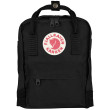 Zaino Fjällräven Kanken Mini 7 nero Black