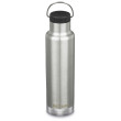 Thermos Klean Kanteen Insulated Classic 20oz (w/Loop Cap) argento Brushed Stainless