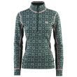 Maglietta sportiva da donna Kari Traa Rose Half Zip verde/nero murk